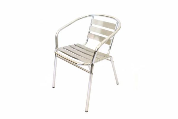 Aluminium Cafe Set - Chair - BE Furniture Sales