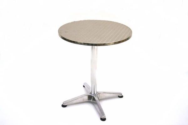 Aluminium Cafe Set - Table - BE Furniture Sales
