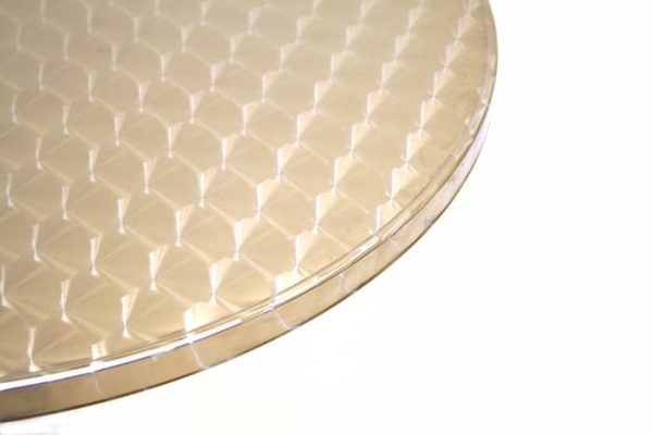 Aluminium Cafe Set - Table Top Close Up - BE Furniture Sales