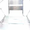 Aluminium Double Leg Chair - Back Close Up - BE Furniture Sales