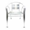 Aluminium Double Leg Chair - Front View - BE Furniture Sales