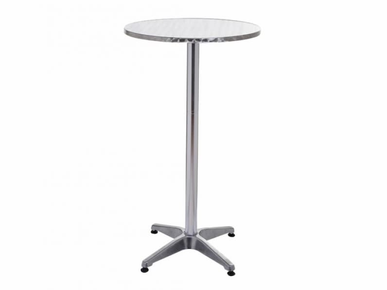 Aluminium High Bar Table Bars Bistro, How High Should A Bistro Table Be