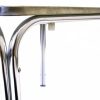 Aluminium Square Bistro Table - 70cm - Legs - BE Furniture Sales