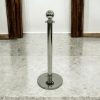 BS-16-Q Post Cafe Barrier Upright Post