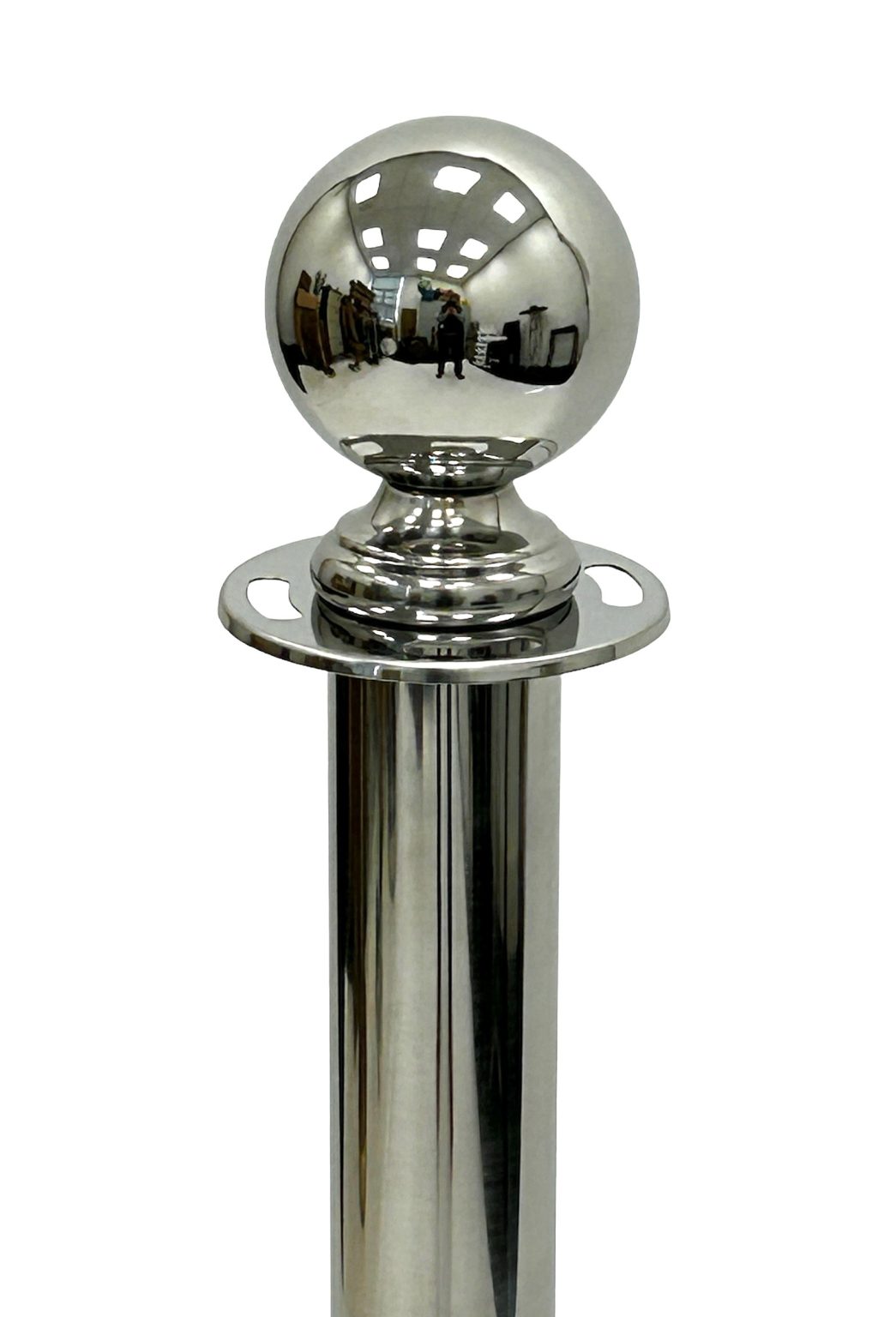 Cafe Barrier Upright Post - Barrier Posts - BE Furniture Sales
