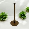 BS-26-Wood Post Wood Effect Cafe Barrier Post