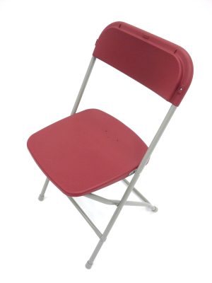 Red Folding Chair - Event & Exhibition Venues - BE Furniture Sales