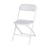 White Folding Samsonite Chair - Event Chairs - BE Furniture Sales