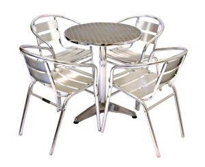 Aluminium Cafe Set