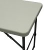 HY-Z122A-4 4ft Folding Plastic Table