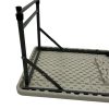 HY-Z122A-9 4ft Folding Plastic Table
