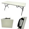 HY-Z180A - 0 6ft Folding Plastic Table