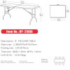 HY-Z180A 11 6ft Folding Plastic Table