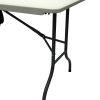 HY-Z180A 2 6ft Folding Plastic Table