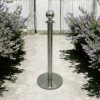 LG-13-D Ball Top Post Stainless Steel Barrier Posts - Ball Top