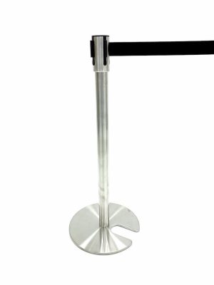 Stretch Barrier Post - Black Belt - BE Furniture Sales