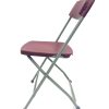 Sam-02R 4 Red Samsonite Chairs
