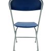 Sam-03B 5 Blue Samsonite Chairs