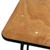 Square Varnished Table Desk Square Varnished Table Desk