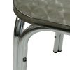70cm Square Stacking Aluminium Table 70cm Square Stacking Aluminium Table