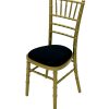 CC-01 - Gold Chiavari Chair 8 Gold Chiavari Chairs