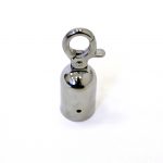 Silver Hook Ends - O Clip - cafe barrier set - BE Event Hire