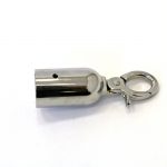 Silver Hook Ends – O Clip for Barrier Ropes - BE Furniture Sales