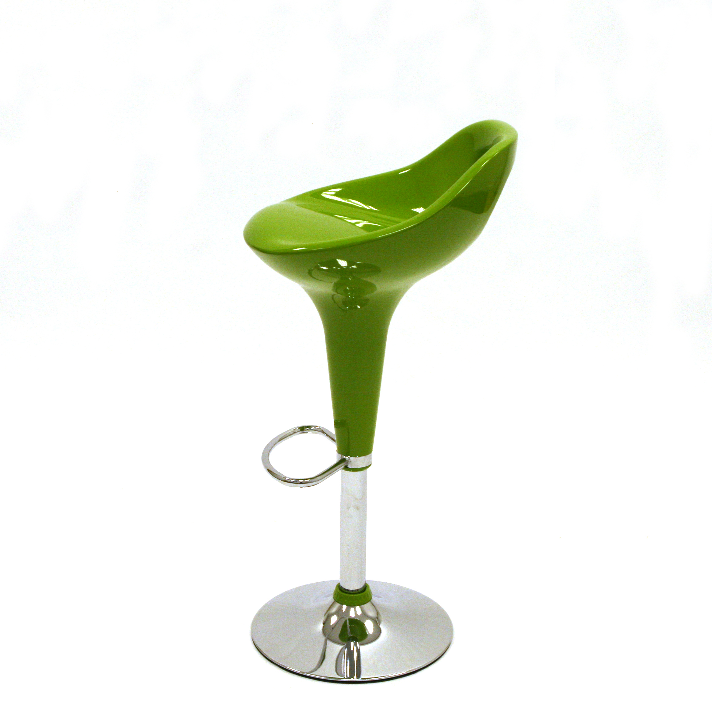 Green Plastic Bar Stools