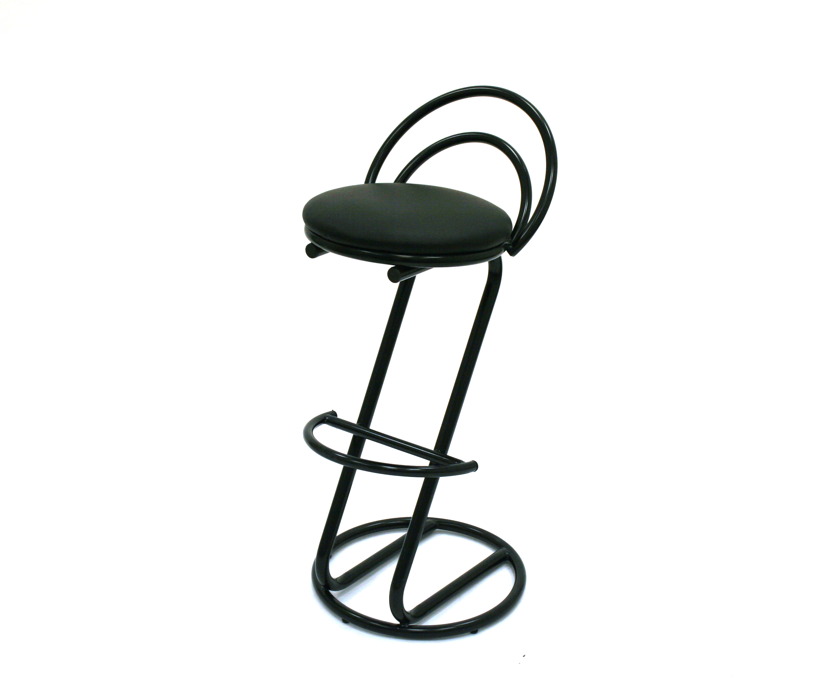Black Cobra Bar Stools - Cafes, Bistro, Trade Stands - BE Furniture Sales