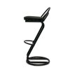 Black cobra bar stools with a black metal frame - BE Event Hire Black cobra bar stools with a black metal frame - BE Event Hire