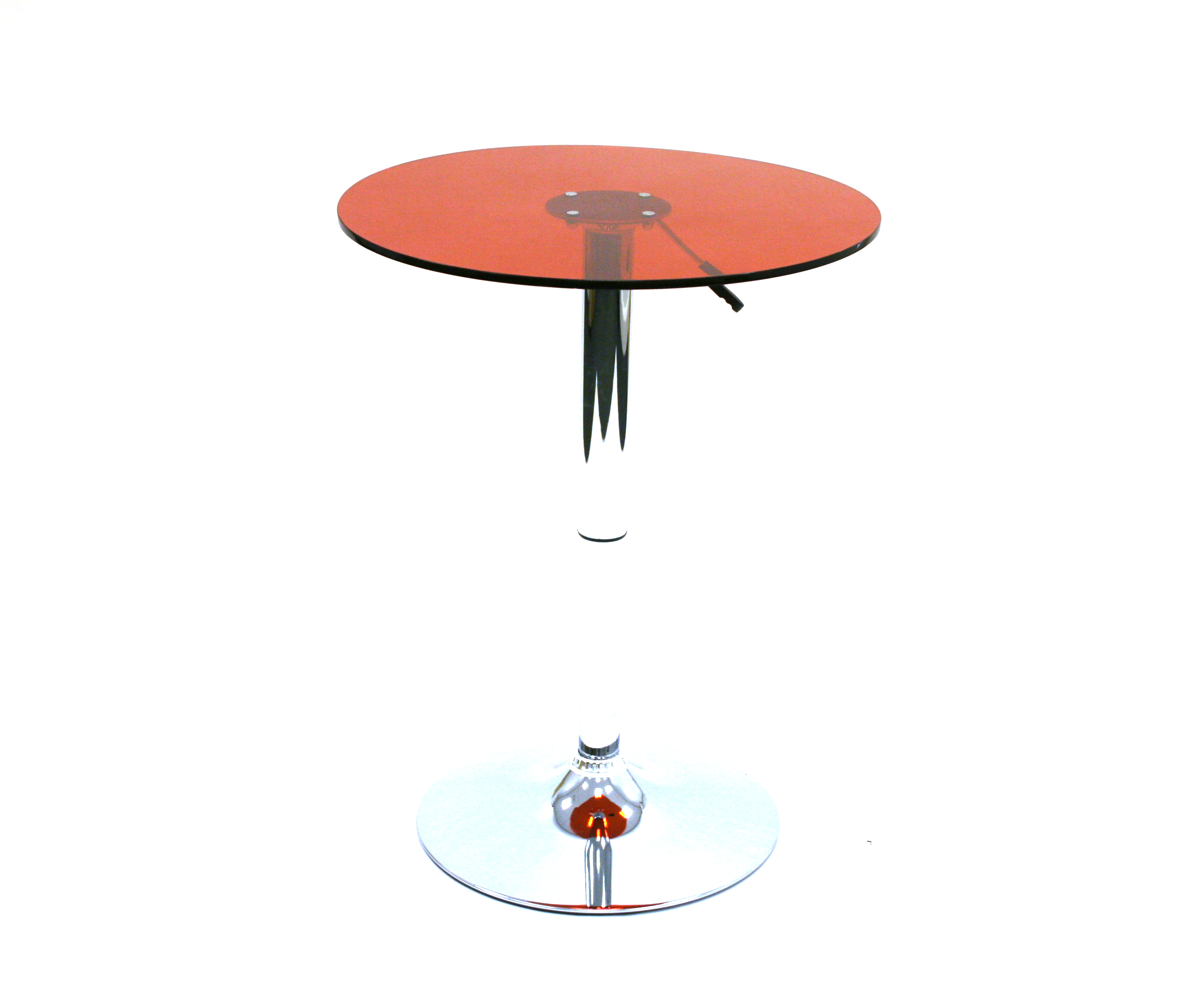 Red Acrylic Bistro Table - Cafes, Bistros & Home - BE Furniture Sales