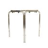 70cm Diameter aluminium table with 4 sturdy aluminium legs - BE Event Hire