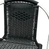 Black Rattan Chairs