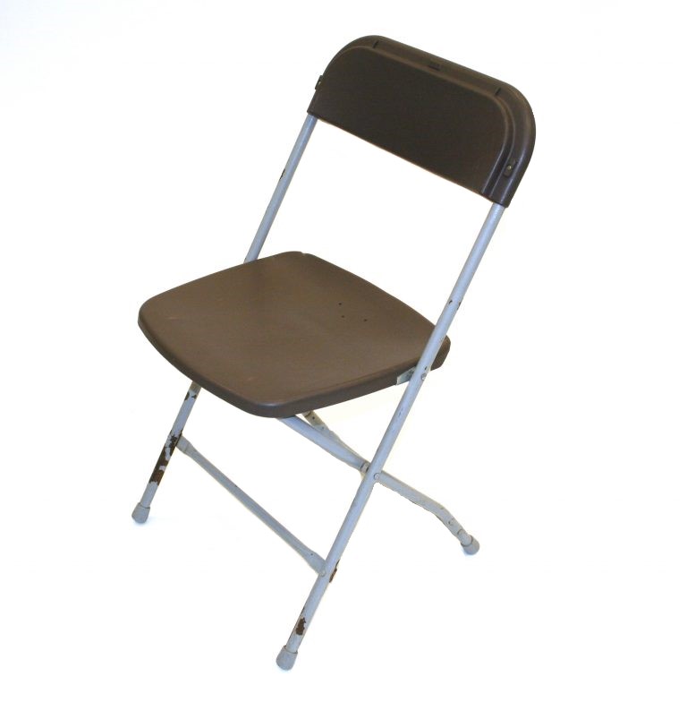 Ex Hire Clearance Brown Folding Chairs BE Furniture Sales