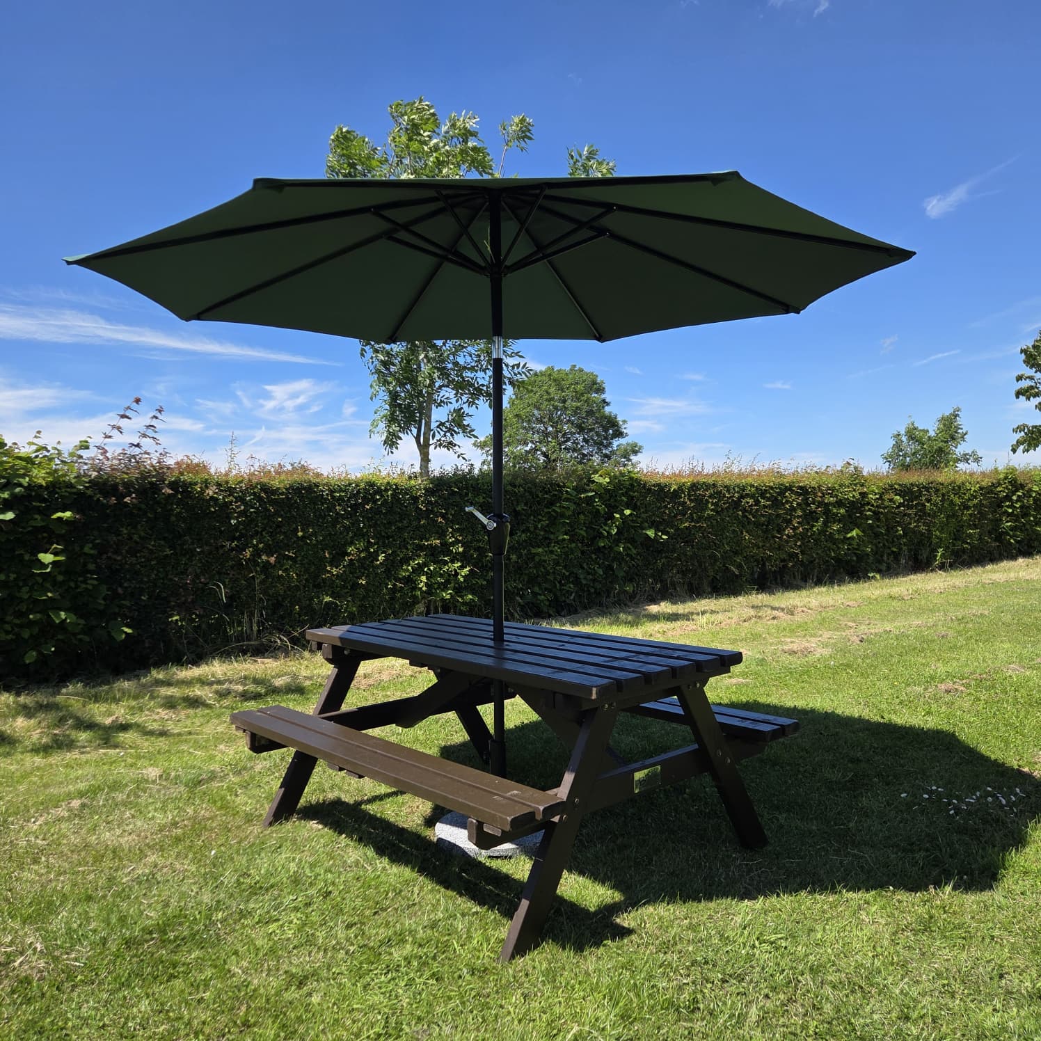 Green Garden Parasol - Patio Umbrella Green Garden Parasol - Patio Umbrella