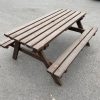 Wooden Picnic Bench - Ex Hire Wooden Picnic Bench - Ex Hire