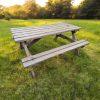 Ex Hire Wooden Picnic Bench Ex Hire Wooden Picnic Bench - BE Furniture Sales
