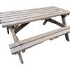 Ex Hire Wooden Picnic Bench Ex Hire Wooden Picnic Bench