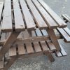 Ex Hire Wooden Picnic Bench Ex Hire Wooden Picnic Bench