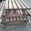 Ex Hire Wooden Picnic Bench Ex Hire Wooden Picnic Bench