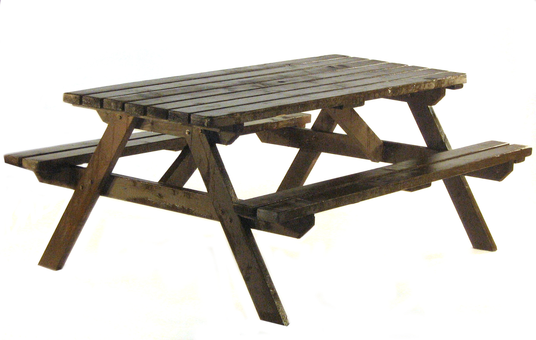 Ex Hire Picnic Bench Picnic Table - BE Event Hire