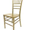 Gold Chiavari Chair (Ex-Hire) Buy Second Hand Gold Chiavari Chairs - BE Furniture Sales