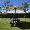 Khaki Garden Parasol - Patio Umbrella Khaki Garden Parasol - Patio Umbrella