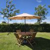Khaki Garden Parasol - Patio Umbrella Khaki Garden Parasol - Patio Umbrella