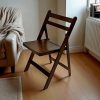 Brown Wooden Folding Chair Brown Wooden Folding Chair - BE Furniture Sales