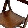 Brown Wooden Folding Chair Brown Wooden Folding Chair