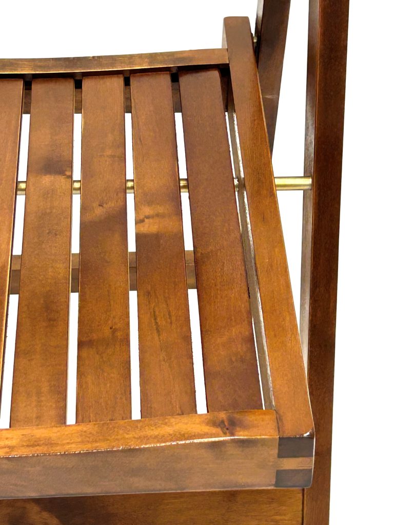 Brown Wooden Folding Chair Cafes, Events, Gardens