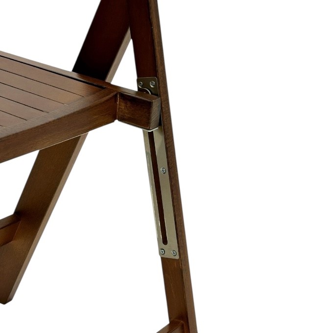 Brown Wooden Folding Chair