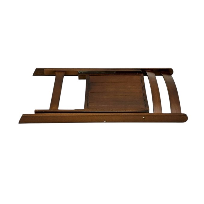 Brown Wooden Folding Chair