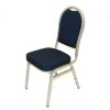 Premium Blue & Silver Banqueting Chairs - BE Furniture Sales